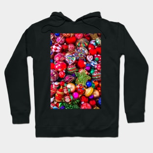 Abundance Of Christmas Ornaments Hoodie